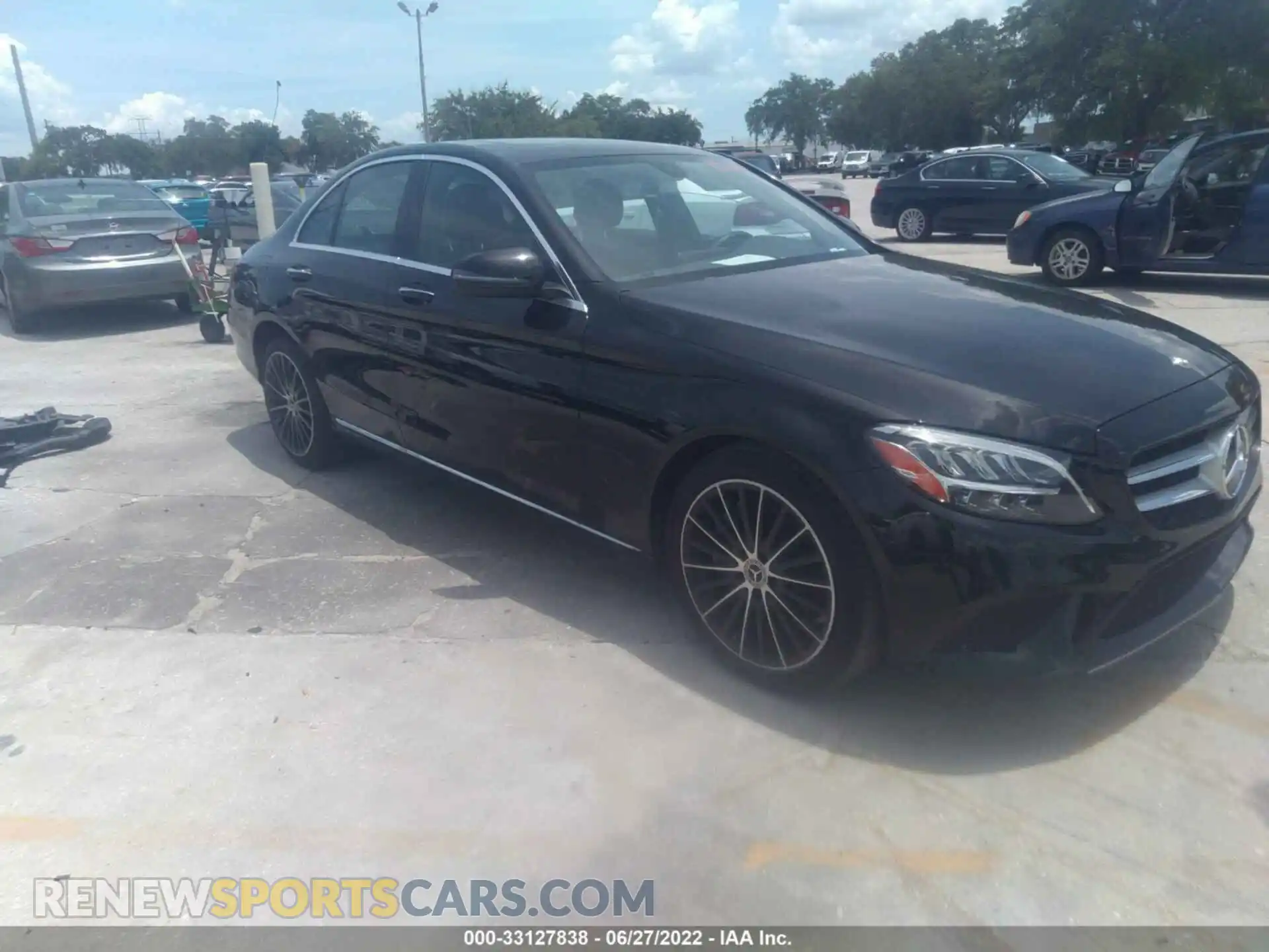 1 Photograph of a damaged car 55SWF8DB0KU302829 MERCEDES-BENZ C-CLASS 2019