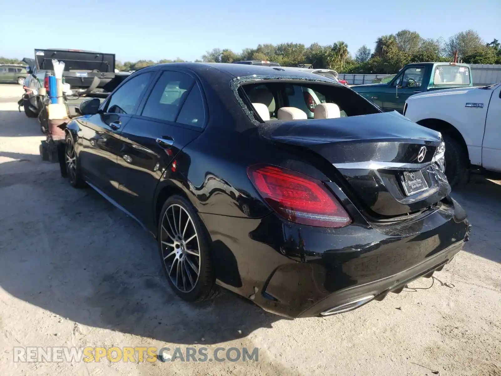 3 Photograph of a damaged car 55SWF8DB0KU306489 MERCEDES-BENZ C-CLASS 2019