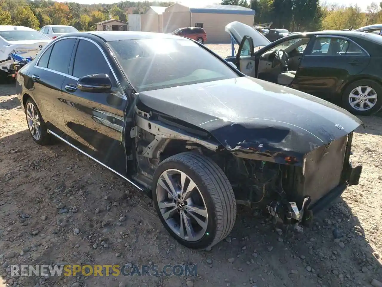 1 Photograph of a damaged car 55SWF8DB1KU294899 MERCEDES-BENZ C-CLASS 2019