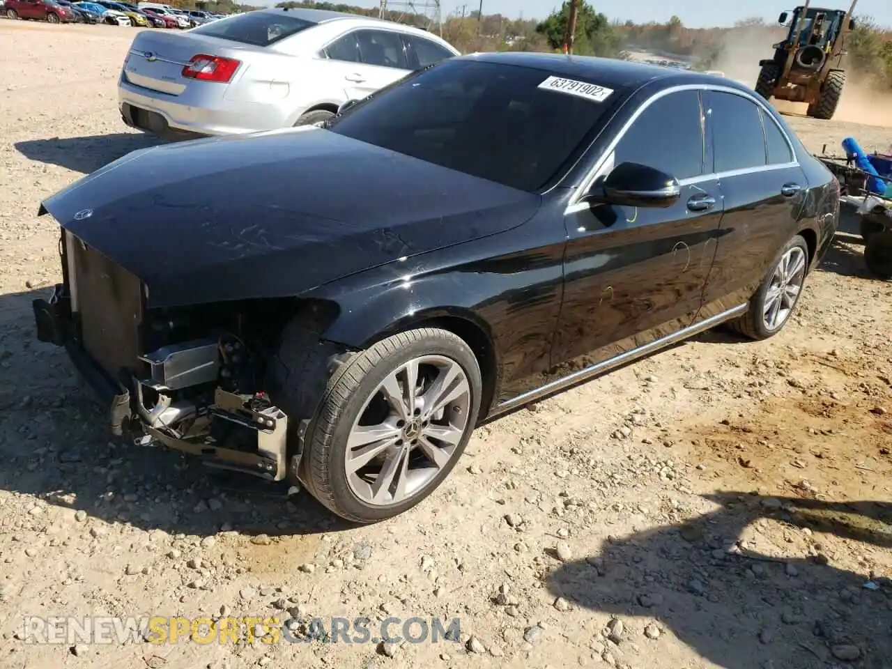 2 Photograph of a damaged car 55SWF8DB1KU294899 MERCEDES-BENZ C-CLASS 2019