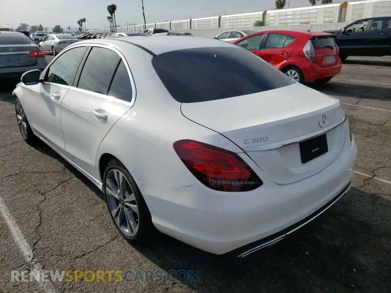 3 Photograph of a damaged car 55SWF8DB1KU299388 MERCEDES-BENZ C-CLASS 2019