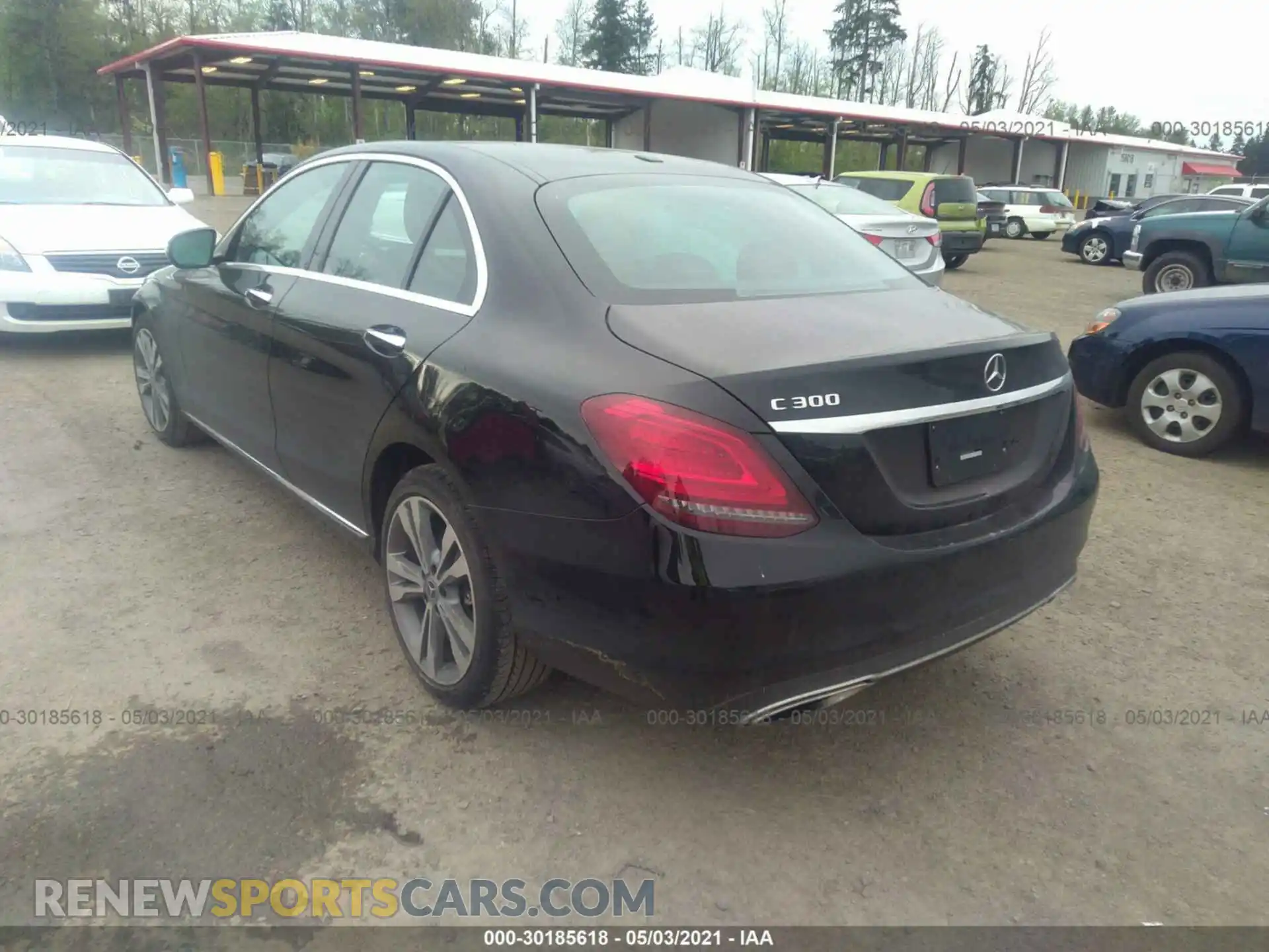 3 Photograph of a damaged car 55SWF8DB1KU307246 MERCEDES-BENZ C-CLASS 2019