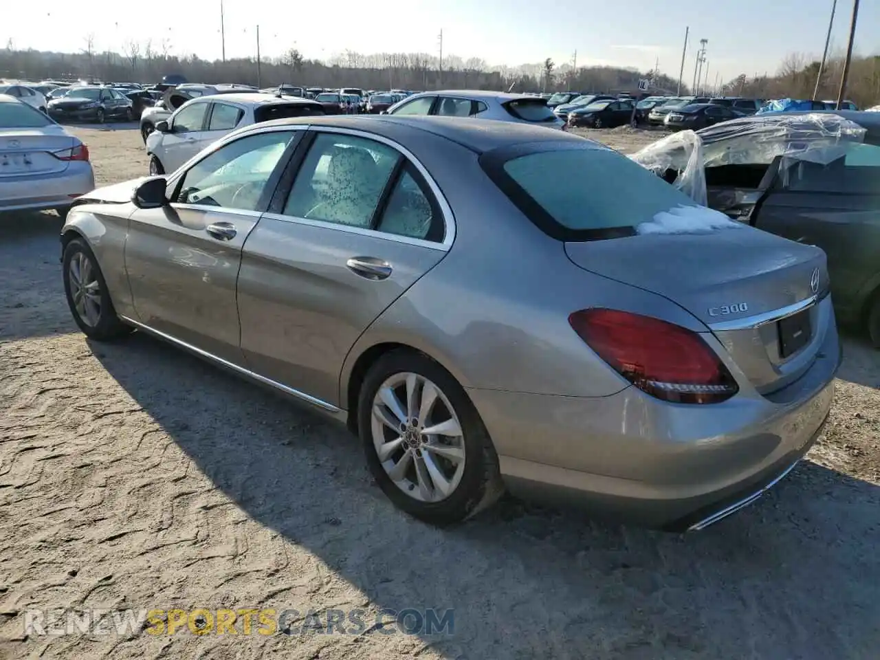2 Photograph of a damaged car 55SWF8DB1KU314889 MERCEDES-BENZ C-CLASS 2019
