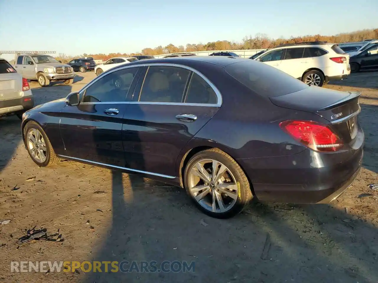 2 Photograph of a damaged car 55SWF8DB2KU287167 MERCEDES-BENZ C-CLASS 2019