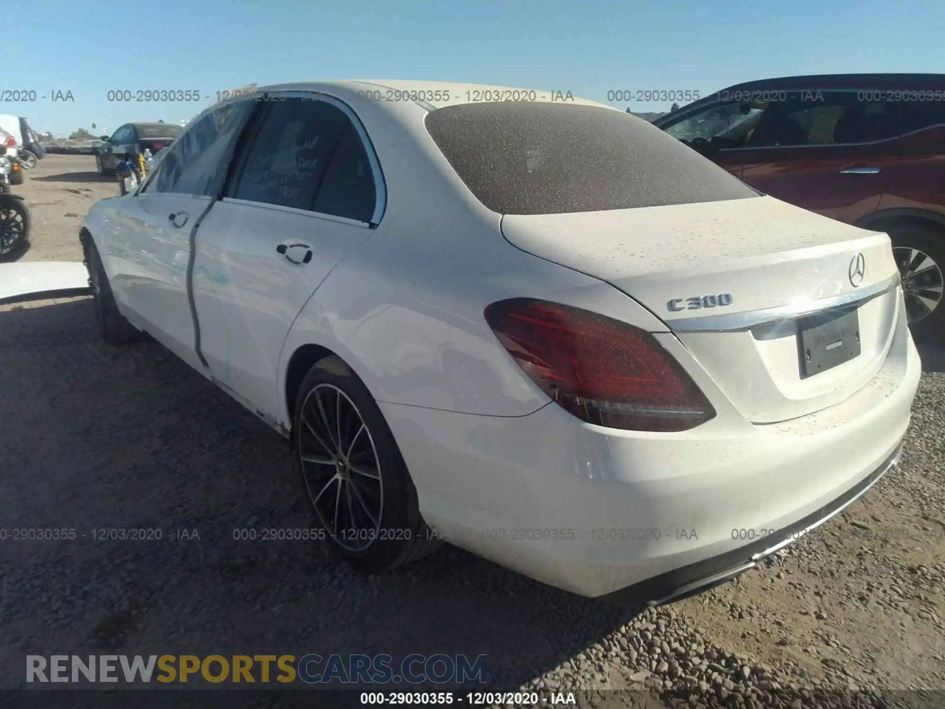 3 Photograph of a damaged car 55SWF8DB2KU288349 MERCEDES-BENZ C-CLASS 2019