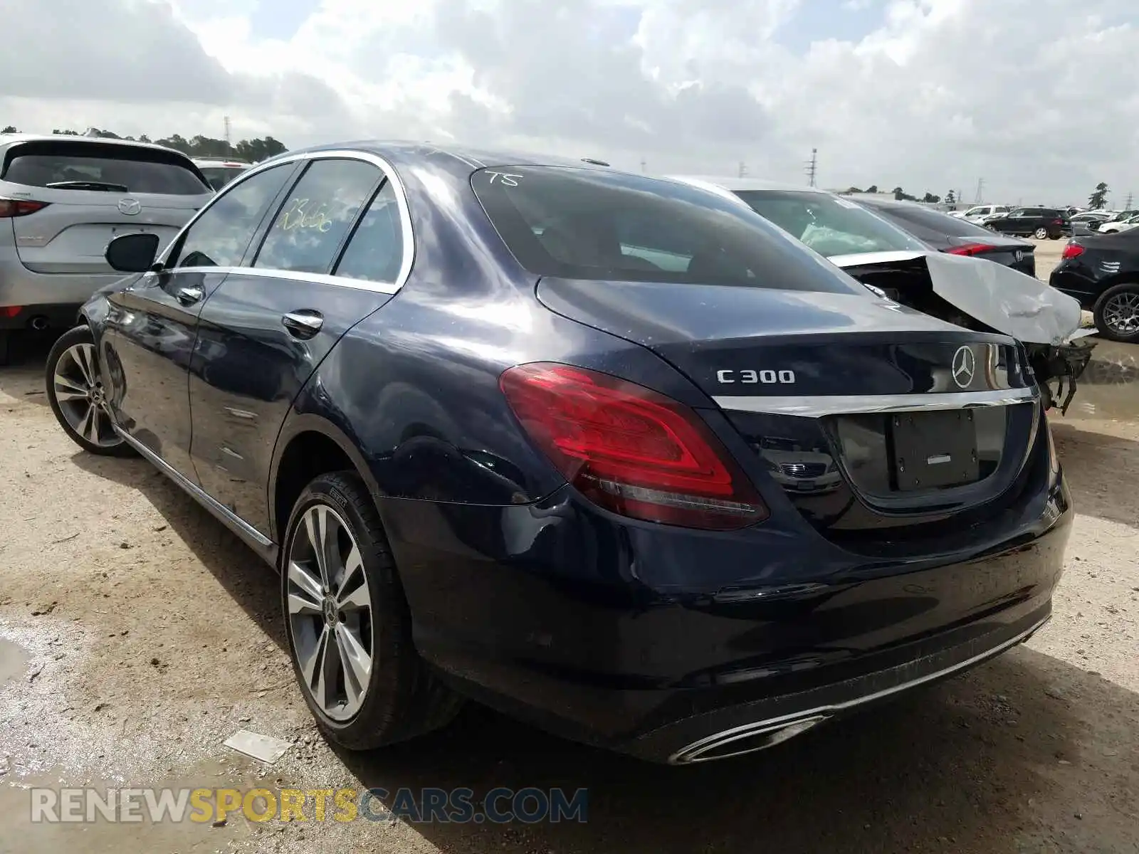 3 Photograph of a damaged car 55SWF8DB2KU288920 MERCEDES-BENZ C-CLASS 2019