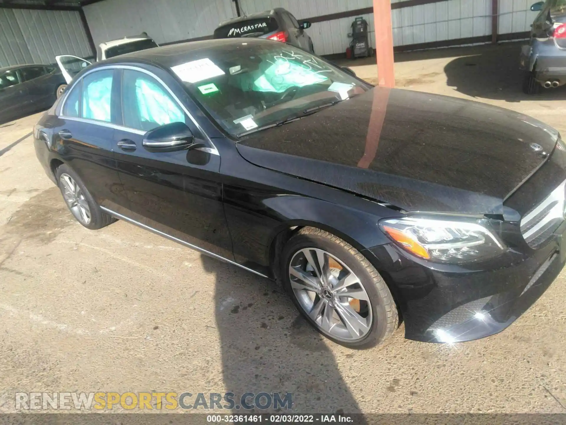 1 Photograph of a damaged car 55SWF8DB2KU301259 MERCEDES-BENZ C-CLASS 2019