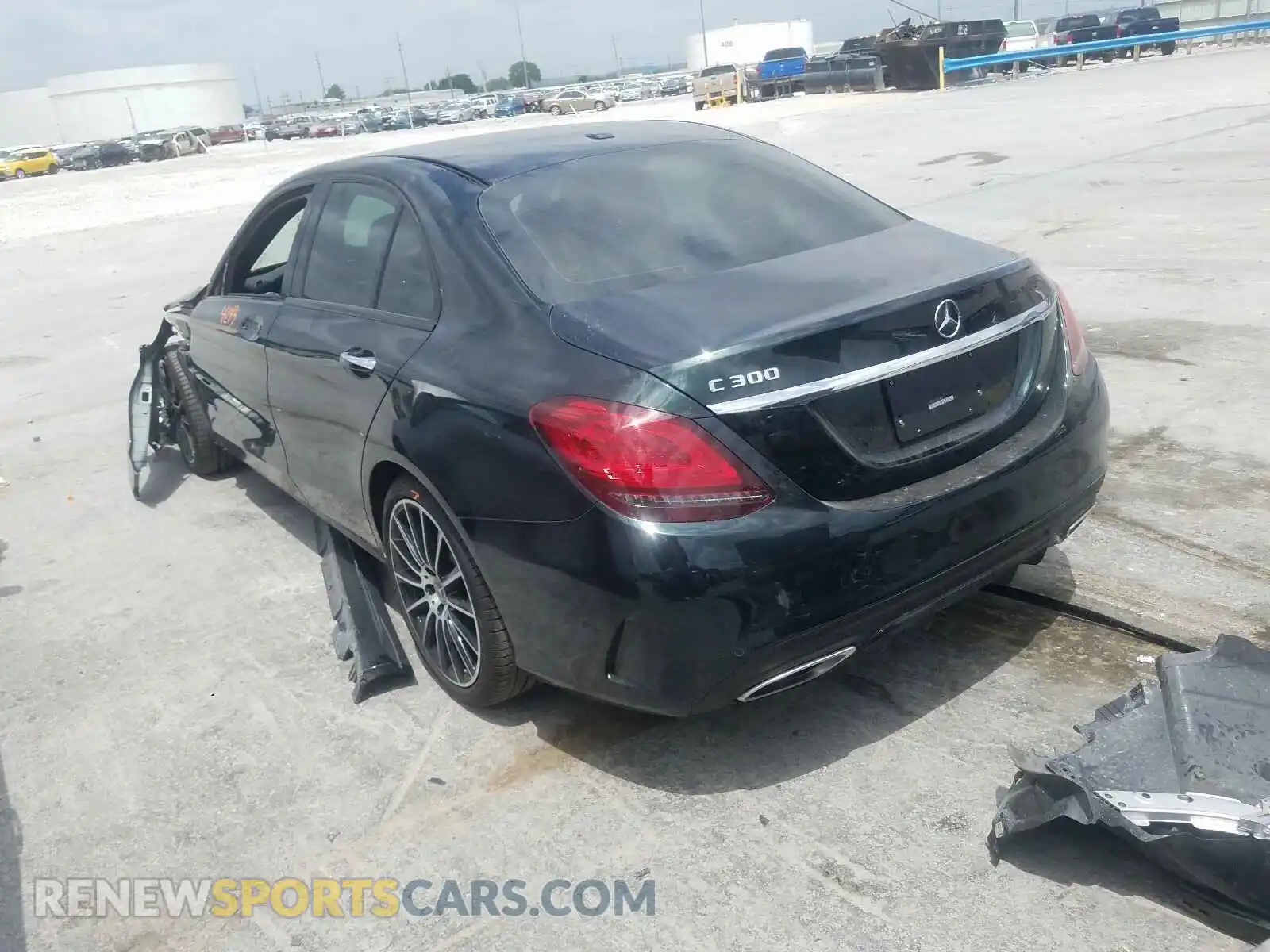 3 Photograph of a damaged car 55SWF8DB3KU289817 MERCEDES-BENZ C-CLASS 2019