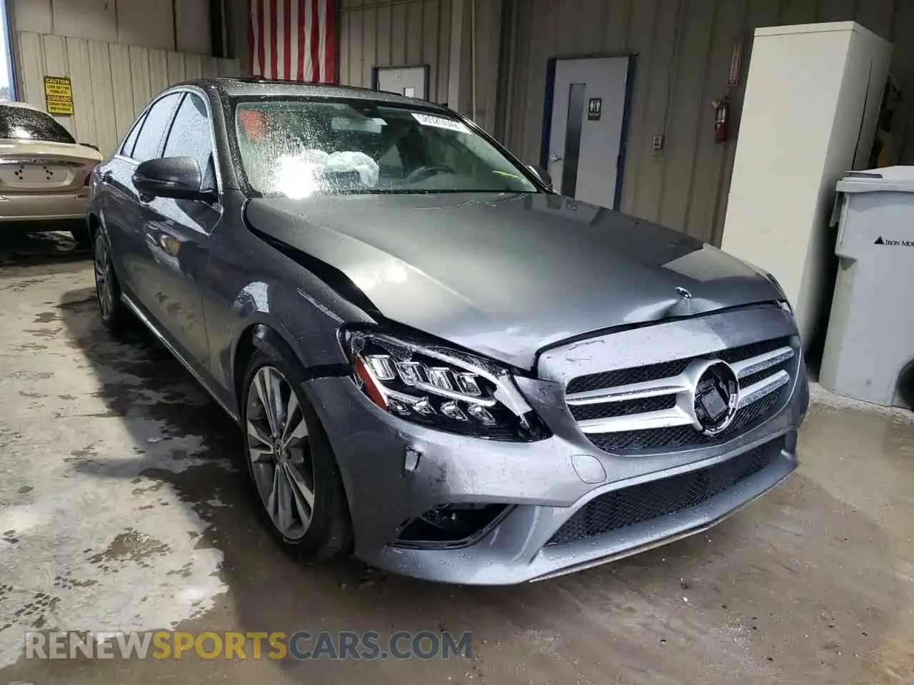 1 Photograph of a damaged car 55SWF8DB3KU306535 MERCEDES-BENZ C-CLASS 2019