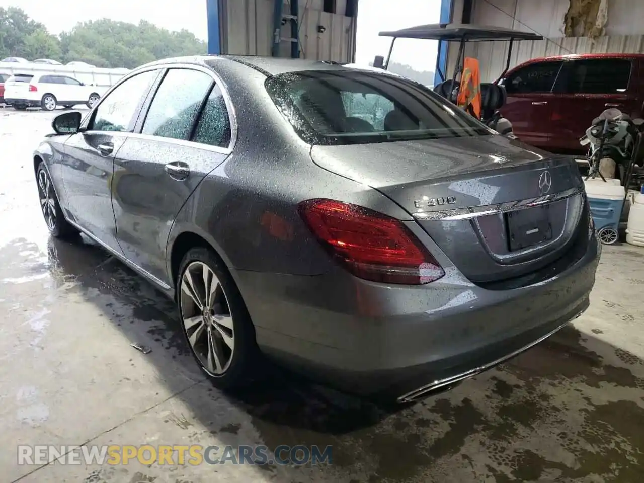 3 Photograph of a damaged car 55SWF8DB3KU306535 MERCEDES-BENZ C-CLASS 2019