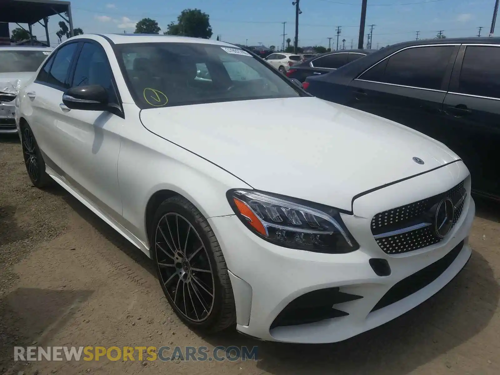 1 Photograph of a damaged car 55SWF8DB3KU307023 MERCEDES-BENZ C CLASS 2019
