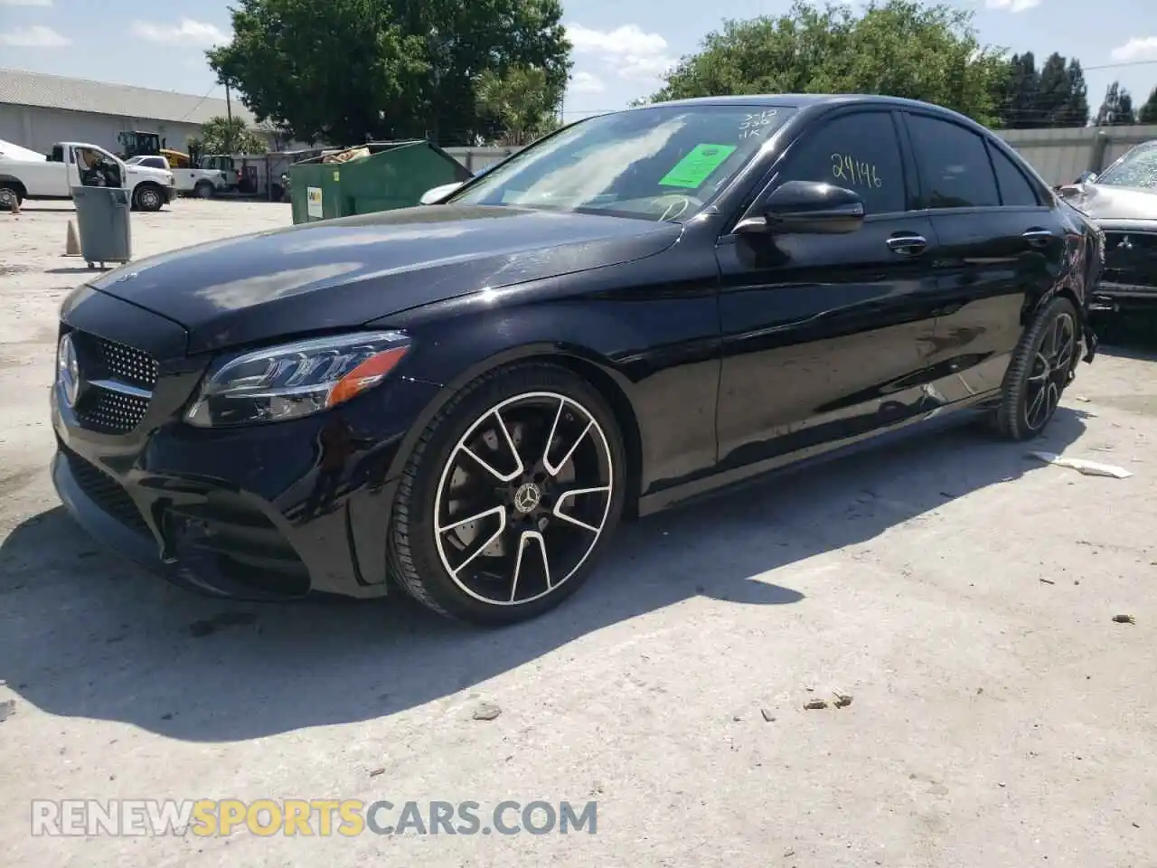 2 Photograph of a damaged car 55SWF8DB3KU312061 MERCEDES-BENZ C-CLASS 2019