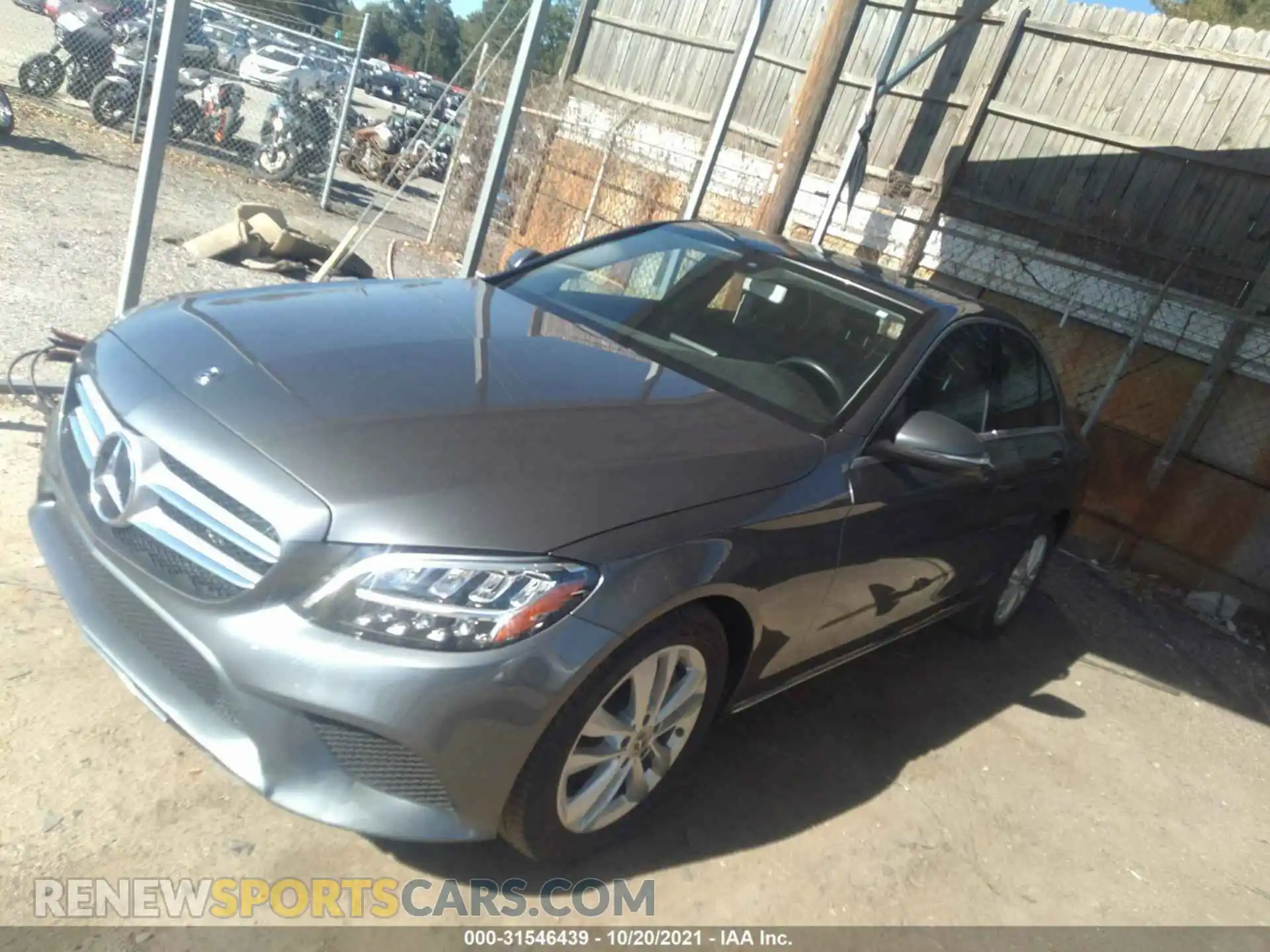 2 Photograph of a damaged car 55SWF8DB3KU318815 MERCEDES-BENZ C-CLASS 2019