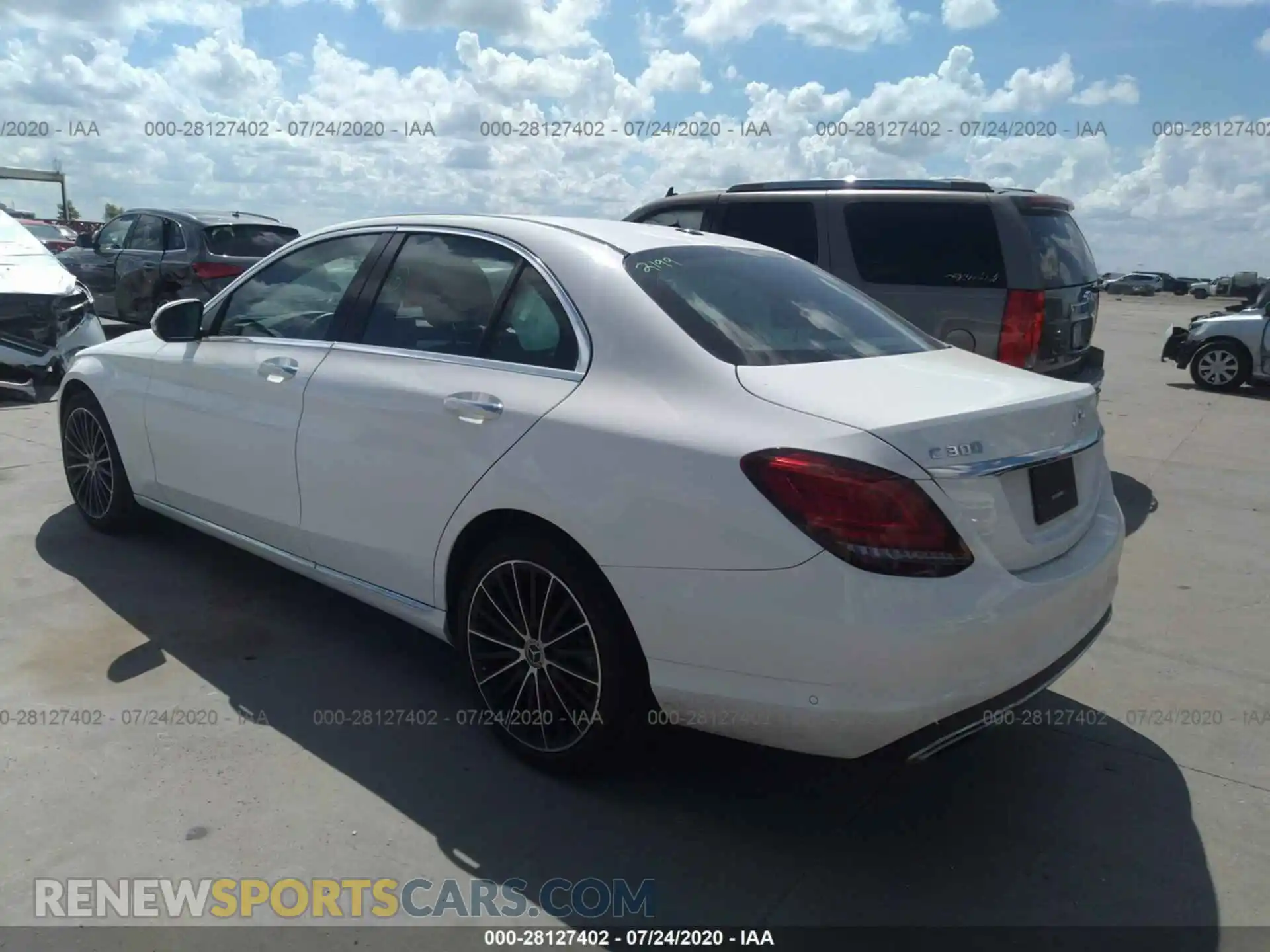 3 Photograph of a damaged car 55SWF8DB3KU322525 MERCEDES-BENZ C-CLASS 2019