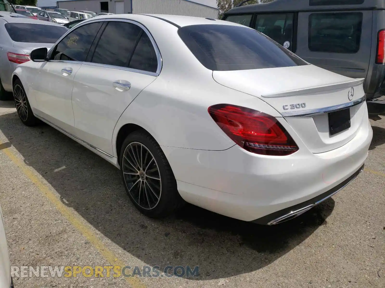 3 Photograph of a damaged car 55SWF8DB4KU286652 MERCEDES-BENZ C-CLASS 2019