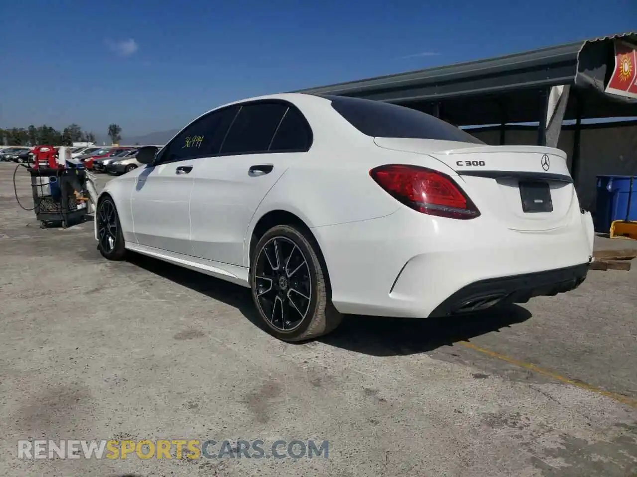 3 Photograph of a damaged car 55SWF8DB4KU291186 MERCEDES-BENZ C-CLASS 2019