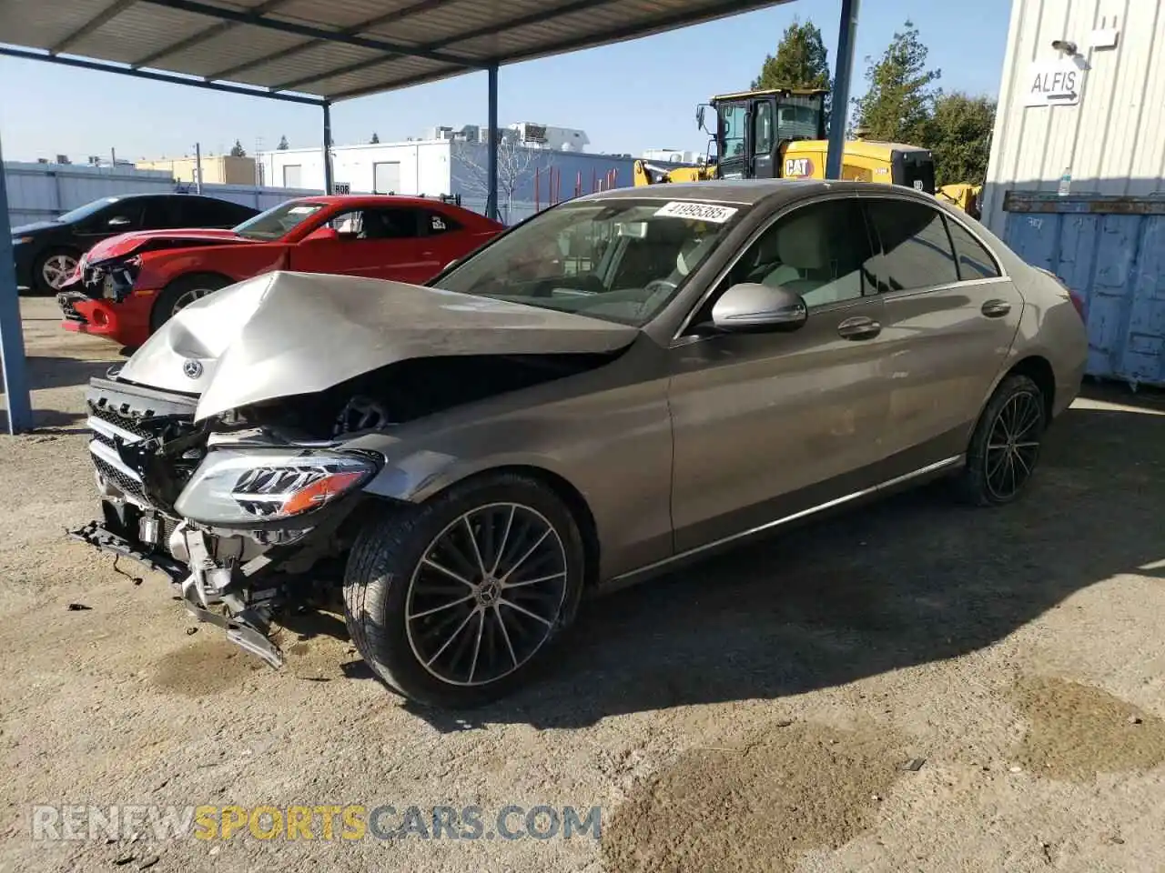 1 Photograph of a damaged car 55SWF8DB4KU292340 MERCEDES-BENZ C-CLASS 2019