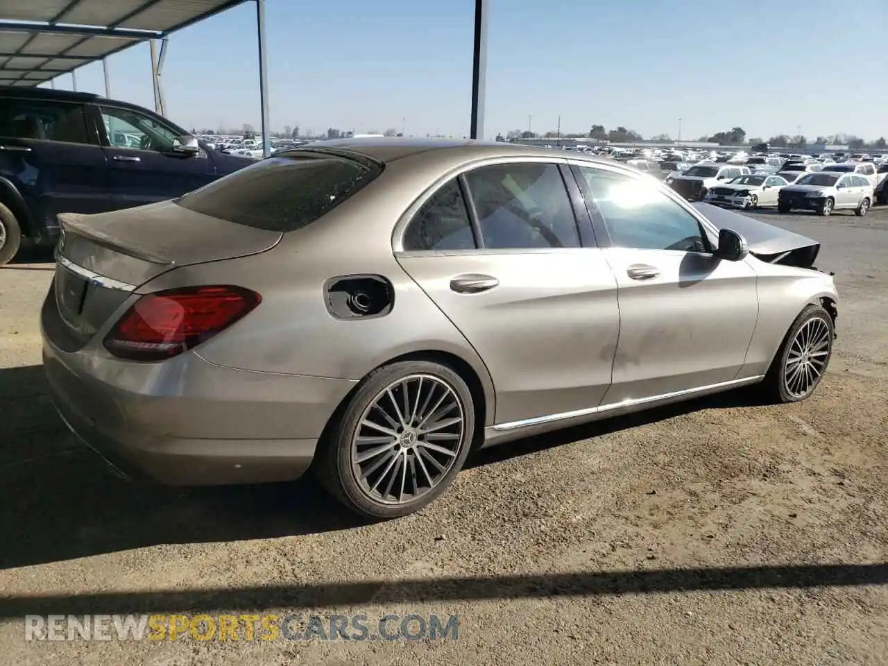 3 Photograph of a damaged car 55SWF8DB4KU292340 MERCEDES-BENZ C-CLASS 2019