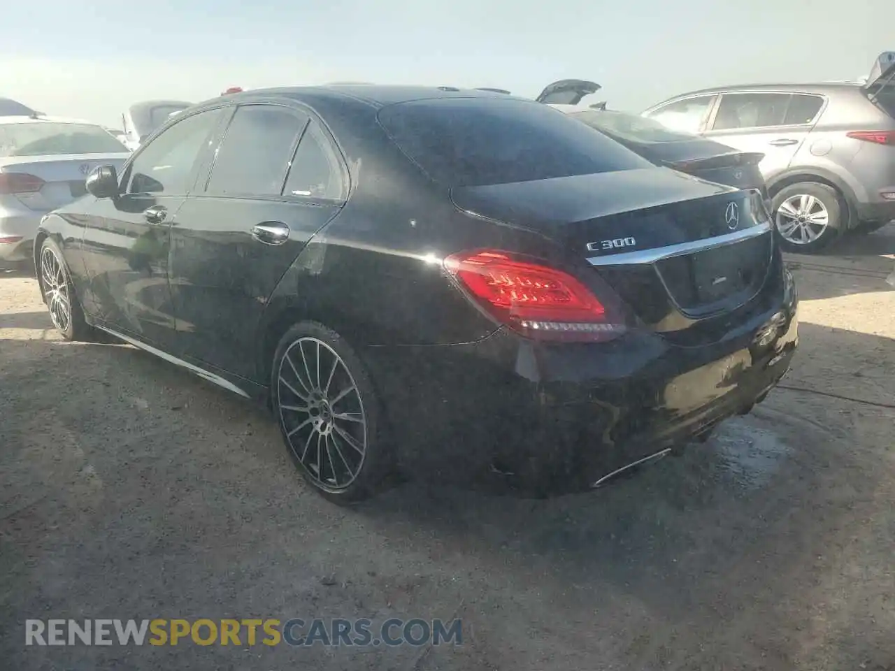 2 Фотография поврежденного автомобиля 55SWF8DB4KU303756 MERCEDES-BENZ C-CLASS 2019