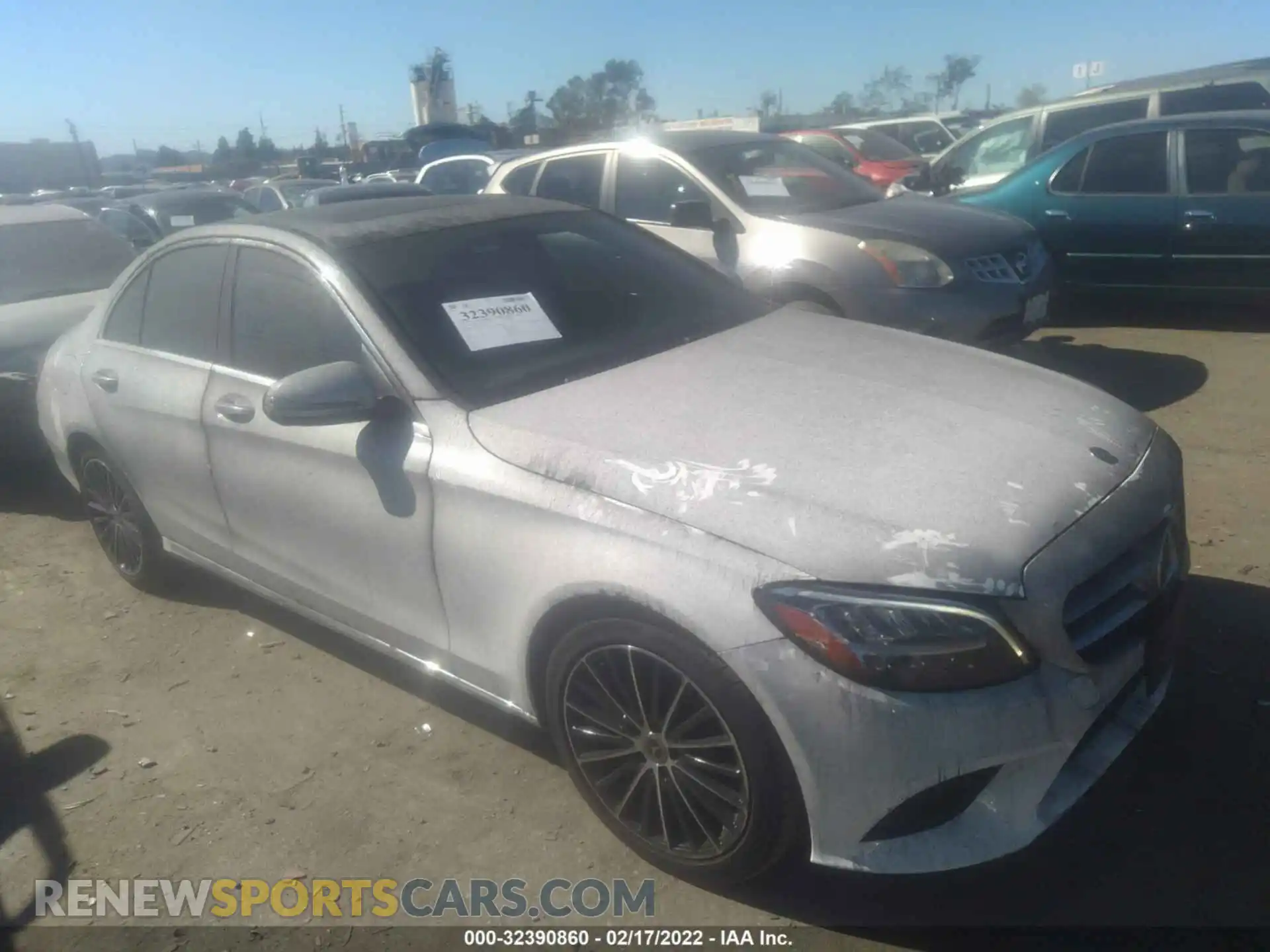1 Photograph of a damaged car 55SWF8DB4KU315423 MERCEDES-BENZ C-CLASS 2019