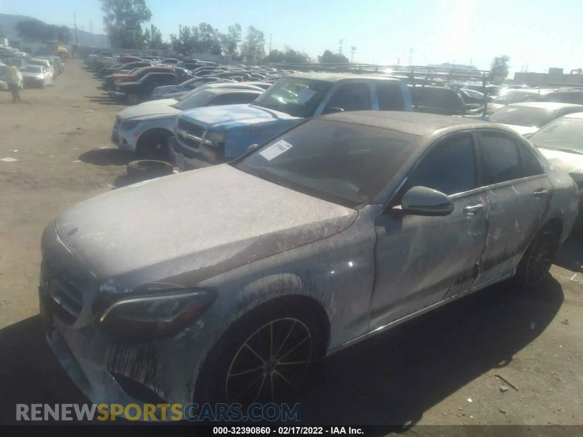 2 Photograph of a damaged car 55SWF8DB4KU315423 MERCEDES-BENZ C-CLASS 2019