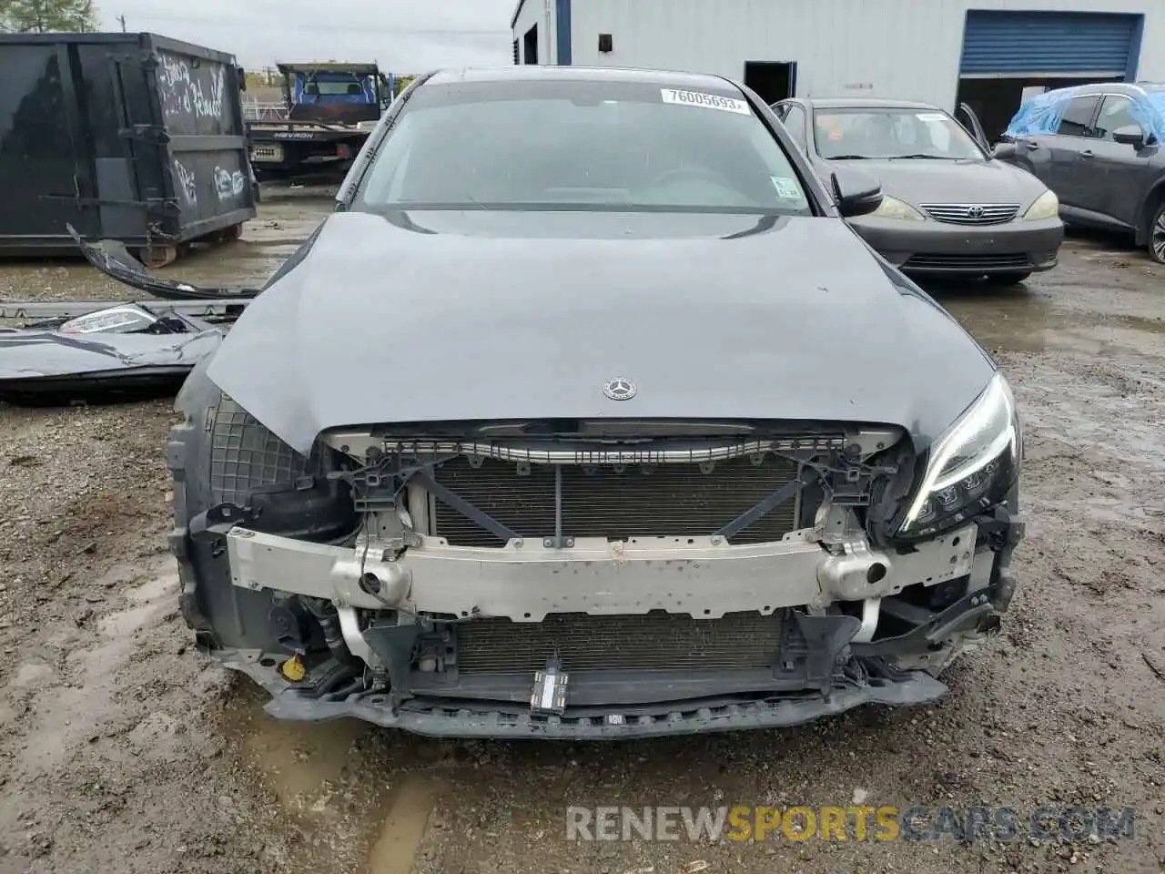 5 Photograph of a damaged car 55SWF8DB5KU301739 MERCEDES-BENZ C-CLASS 2019