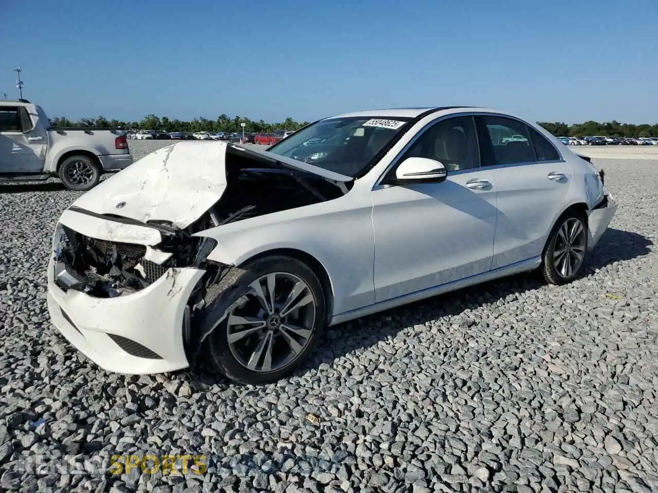 1 Photograph of a damaged car 55SWF8DB5KU310263 MERCEDES-BENZ C-CLASS 2019