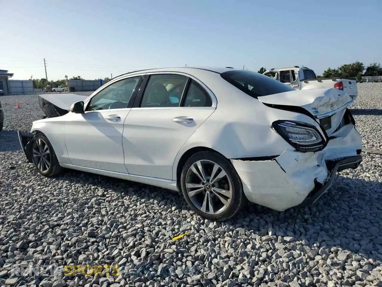 2 Photograph of a damaged car 55SWF8DB5KU310263 MERCEDES-BENZ C-CLASS 2019