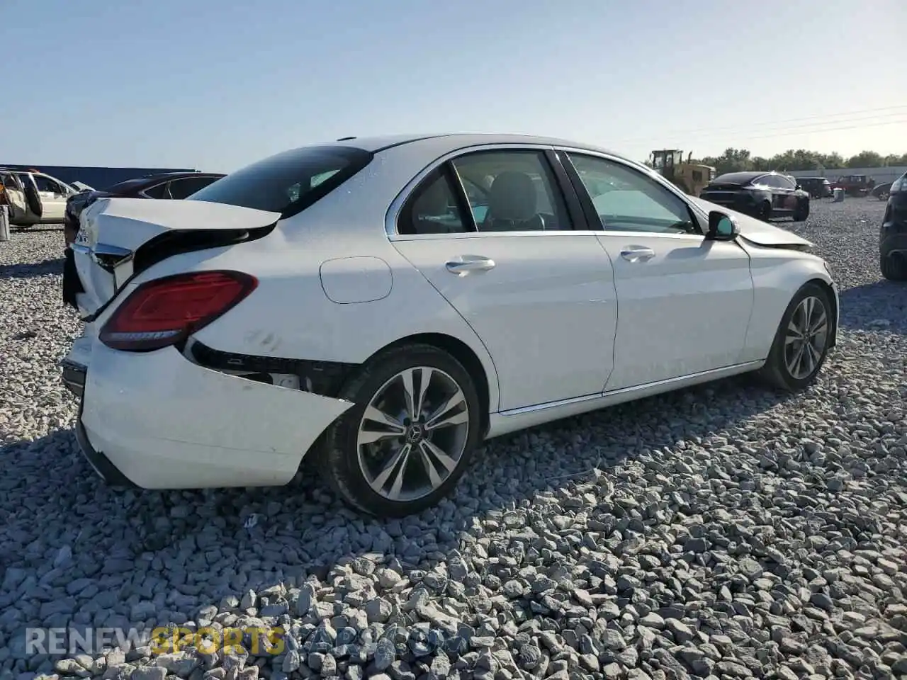 3 Photograph of a damaged car 55SWF8DB5KU310263 MERCEDES-BENZ C-CLASS 2019