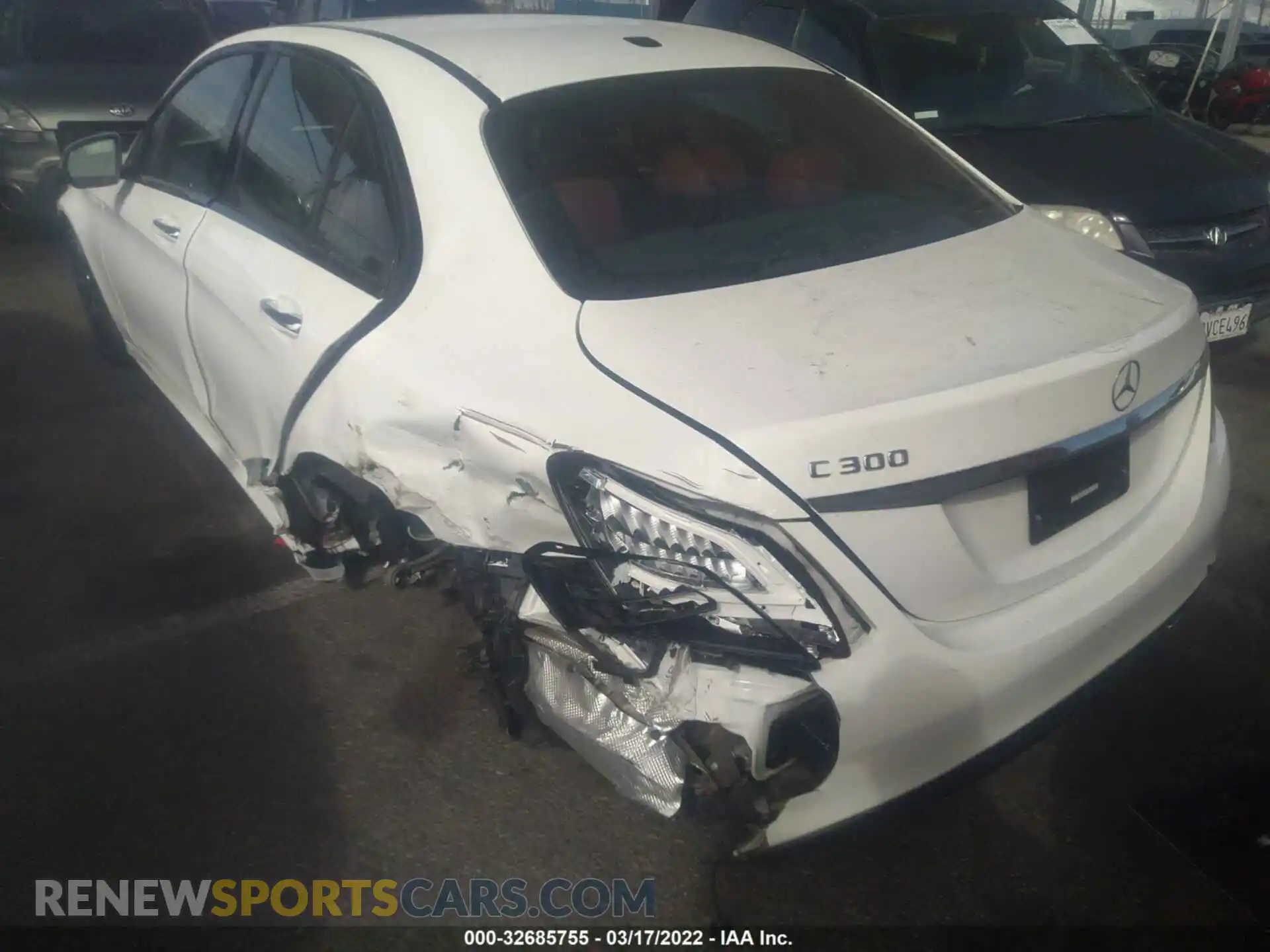 3 Photograph of a damaged car 55SWF8DB5KU319920 MERCEDES-BENZ C-CLASS 2019