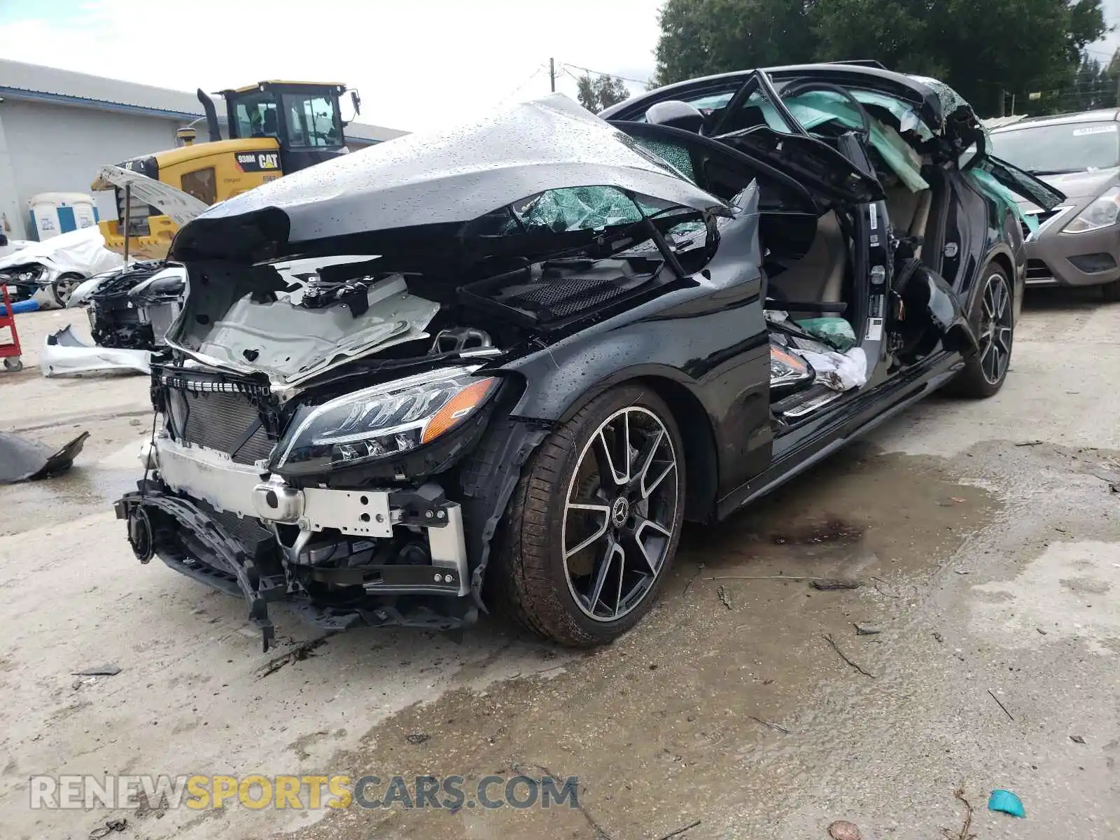 2 Photograph of a damaged car 55SWF8DB5KU320145 MERCEDES-BENZ C-CLASS 2019