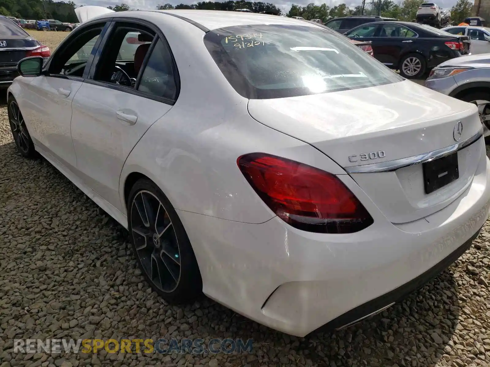 3 Photograph of a damaged car 55SWF8DB6KU285146 MERCEDES-BENZ C-CLASS 2019