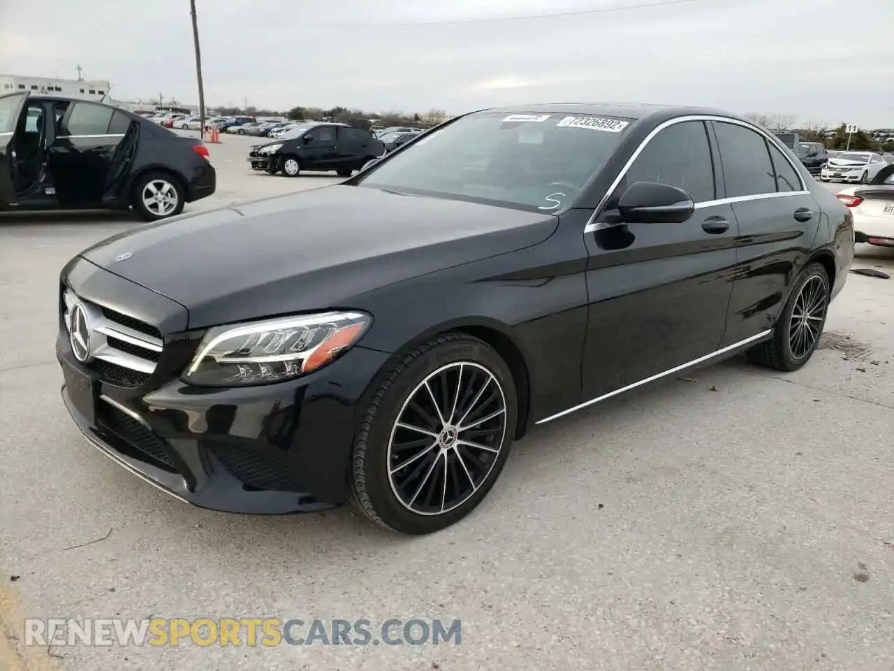 1 Photograph of a damaged car 55SWF8DB6KU287298 MERCEDES-BENZ C-CLASS 2019