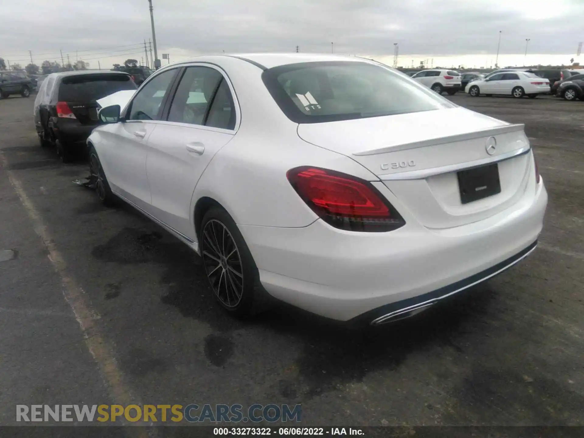 3 Photograph of a damaged car 55SWF8DB6KU287849 MERCEDES-BENZ C-CLASS 2019