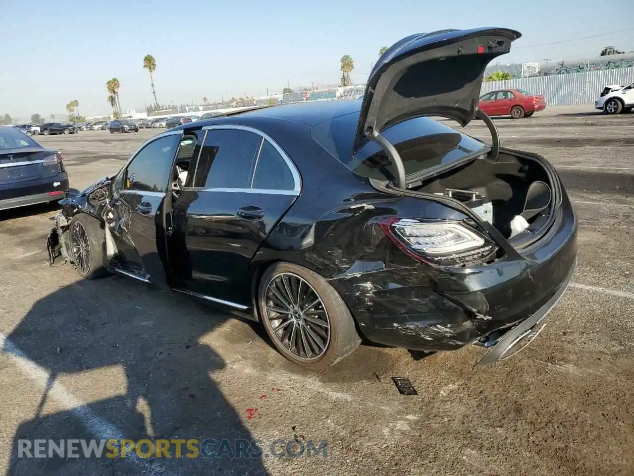 2 Photograph of a damaged car 55SWF8DB6KU295188 MERCEDES-BENZ C-CLASS 2019