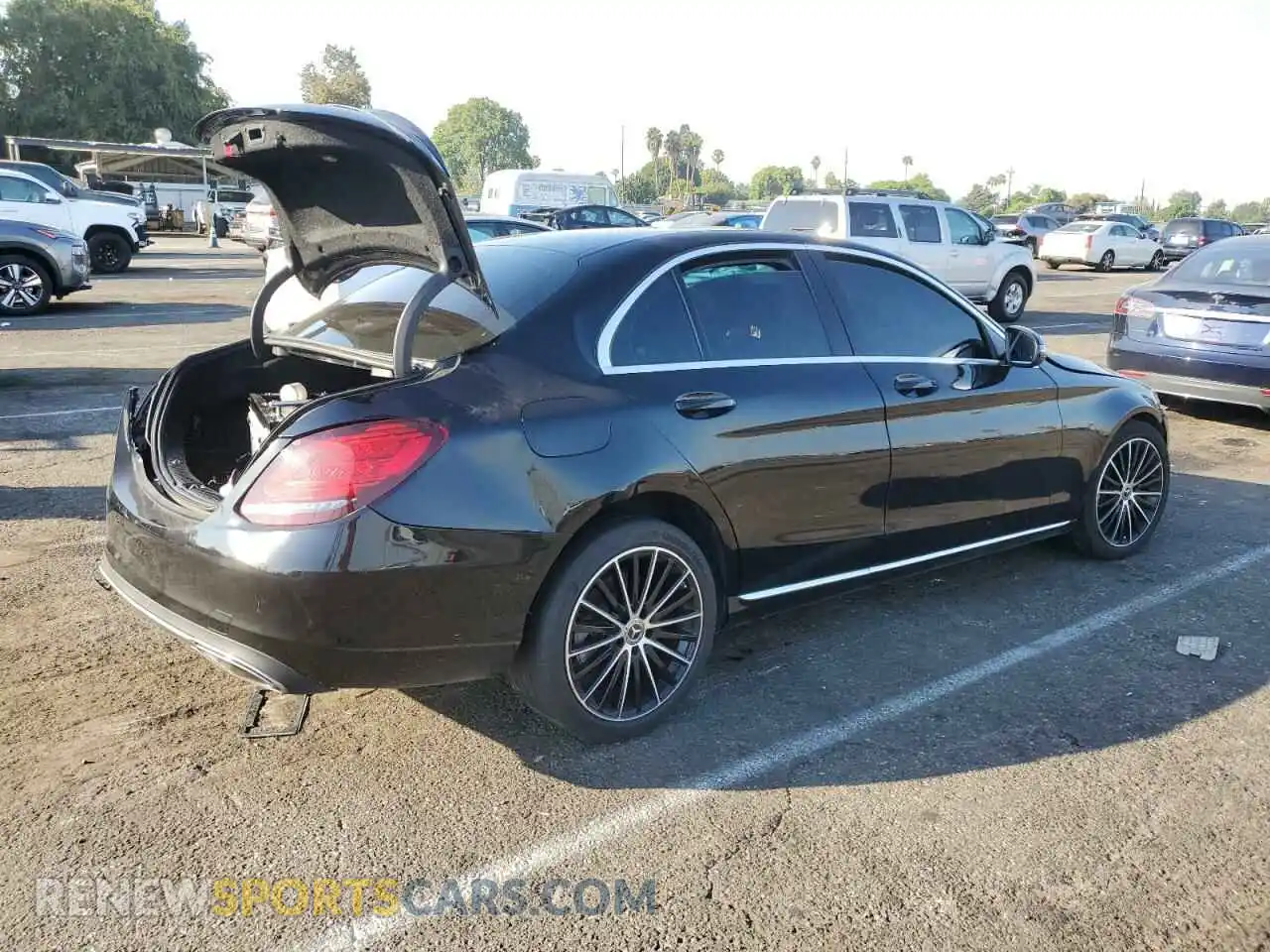 3 Photograph of a damaged car 55SWF8DB6KU295188 MERCEDES-BENZ C-CLASS 2019