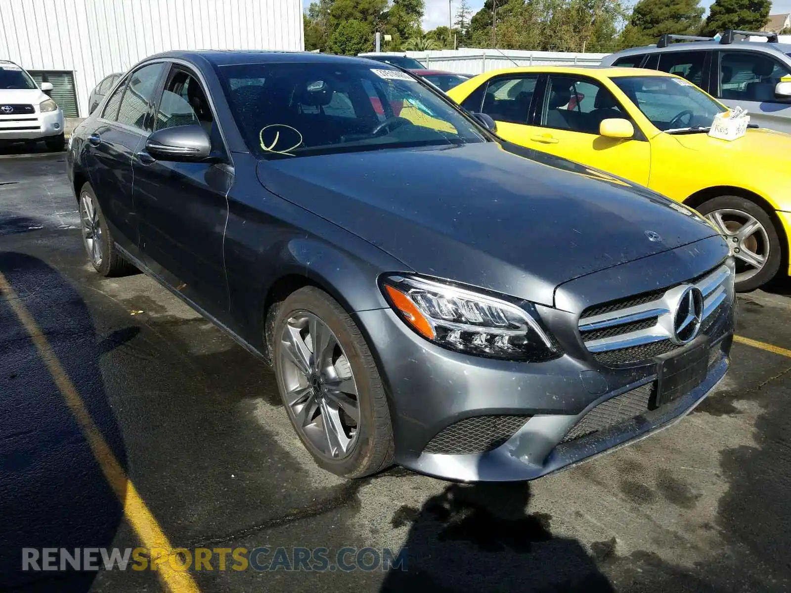 1 Photograph of a damaged car 55SWF8DB6KU298446 MERCEDES-BENZ C CLASS 2019
