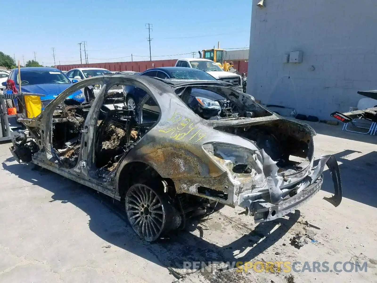 3 Photograph of a damaged car 55SWF8DB6KU299239 MERCEDES-BENZ C CLASS 2019
