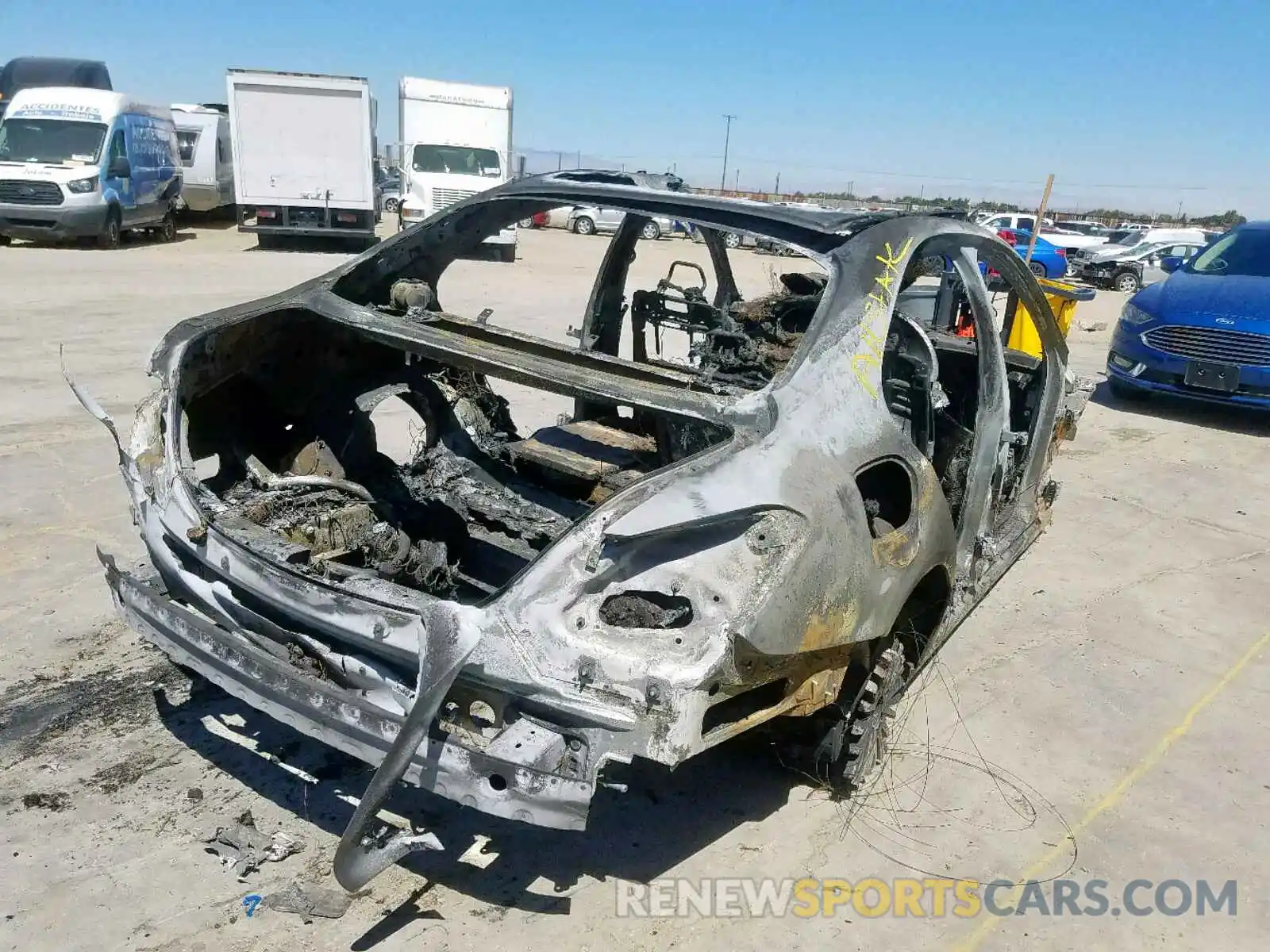 4 Photograph of a damaged car 55SWF8DB6KU299239 MERCEDES-BENZ C CLASS 2019