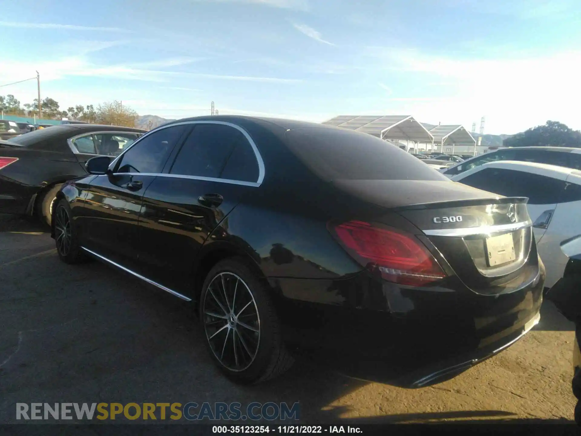 3 Photograph of a damaged car 55SWF8DB6KU315200 MERCEDES-BENZ C-CLASS 2019