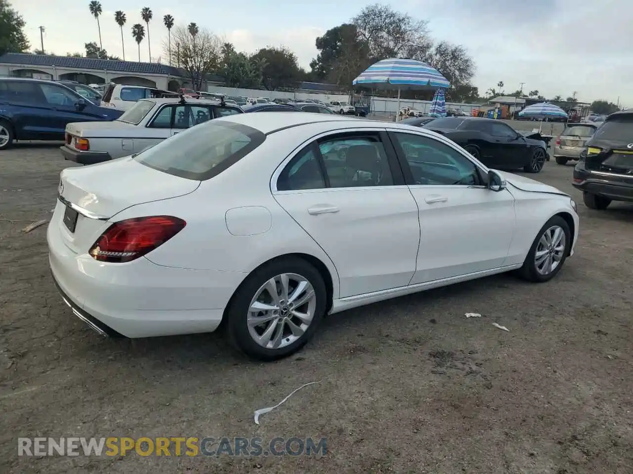3 Photograph of a damaged car 55SWF8DB6KU316802 MERCEDES-BENZ C-CLASS 2019
