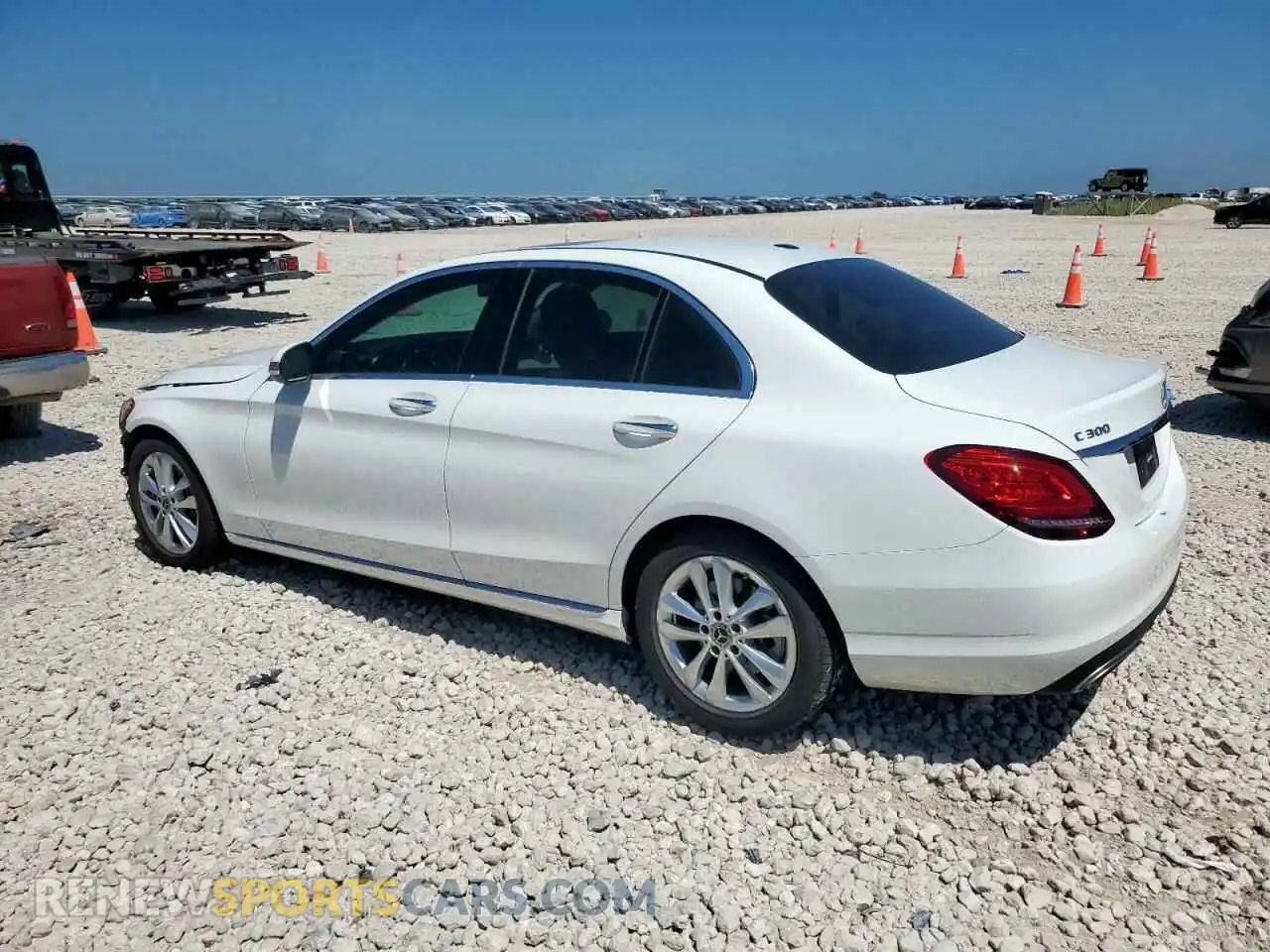 2 Photograph of a damaged car 55SWF8DB7KU283213 MERCEDES-BENZ C-CLASS 2019