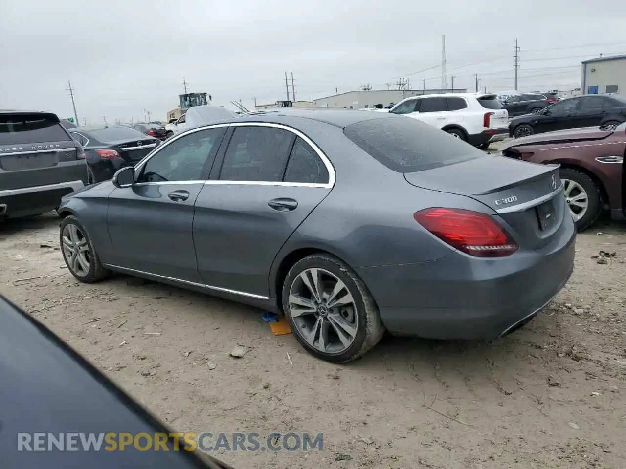 2 Photograph of a damaged car 55SWF8DB7KU286872 MERCEDES-BENZ C-CLASS 2019