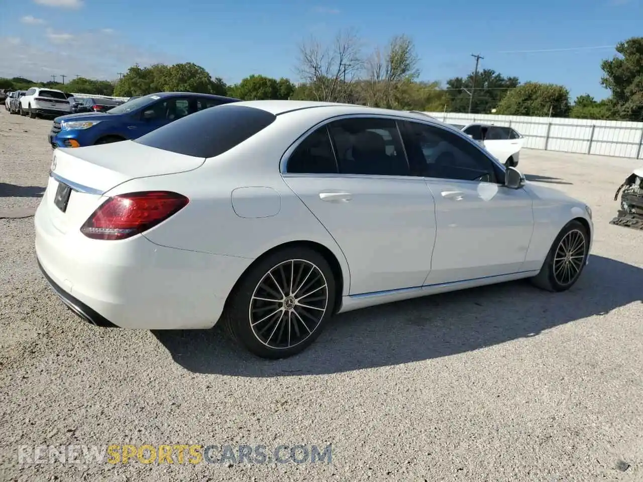 3 Photograph of a damaged car 55SWF8DB7KU303928 MERCEDES-BENZ C-CLASS 2019