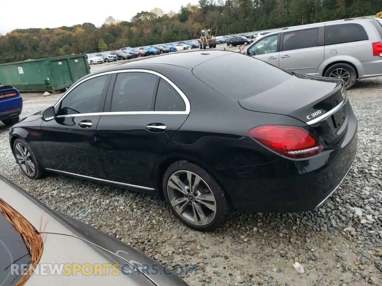 2 Photograph of a damaged car 55SWF8DB7KU313519 MERCEDES-BENZ C-CLASS 2019