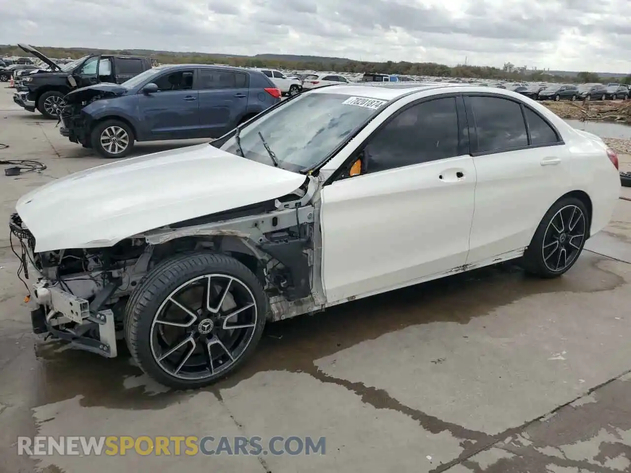 1 Фотография поврежденного автомобиля 55SWF8DB7KU314704 MERCEDES-BENZ C-CLASS 2019