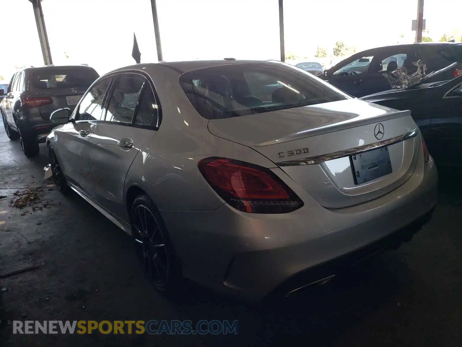3 Photograph of a damaged car 55SWF8DB7KU317098 MERCEDES-BENZ C-CLASS 2019