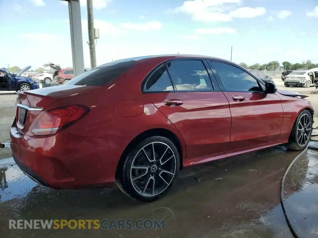3 Photograph of a damaged car 55SWF8DB8KU283303 MERCEDES-BENZ C-CLASS 2019
