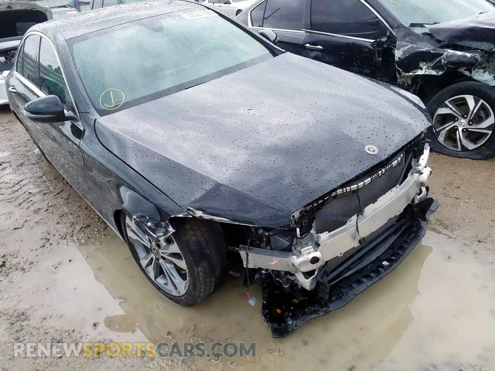 1 Photograph of a damaged car 55SWF8DB9KU296089 MERCEDES-BENZ C CLASS 2019