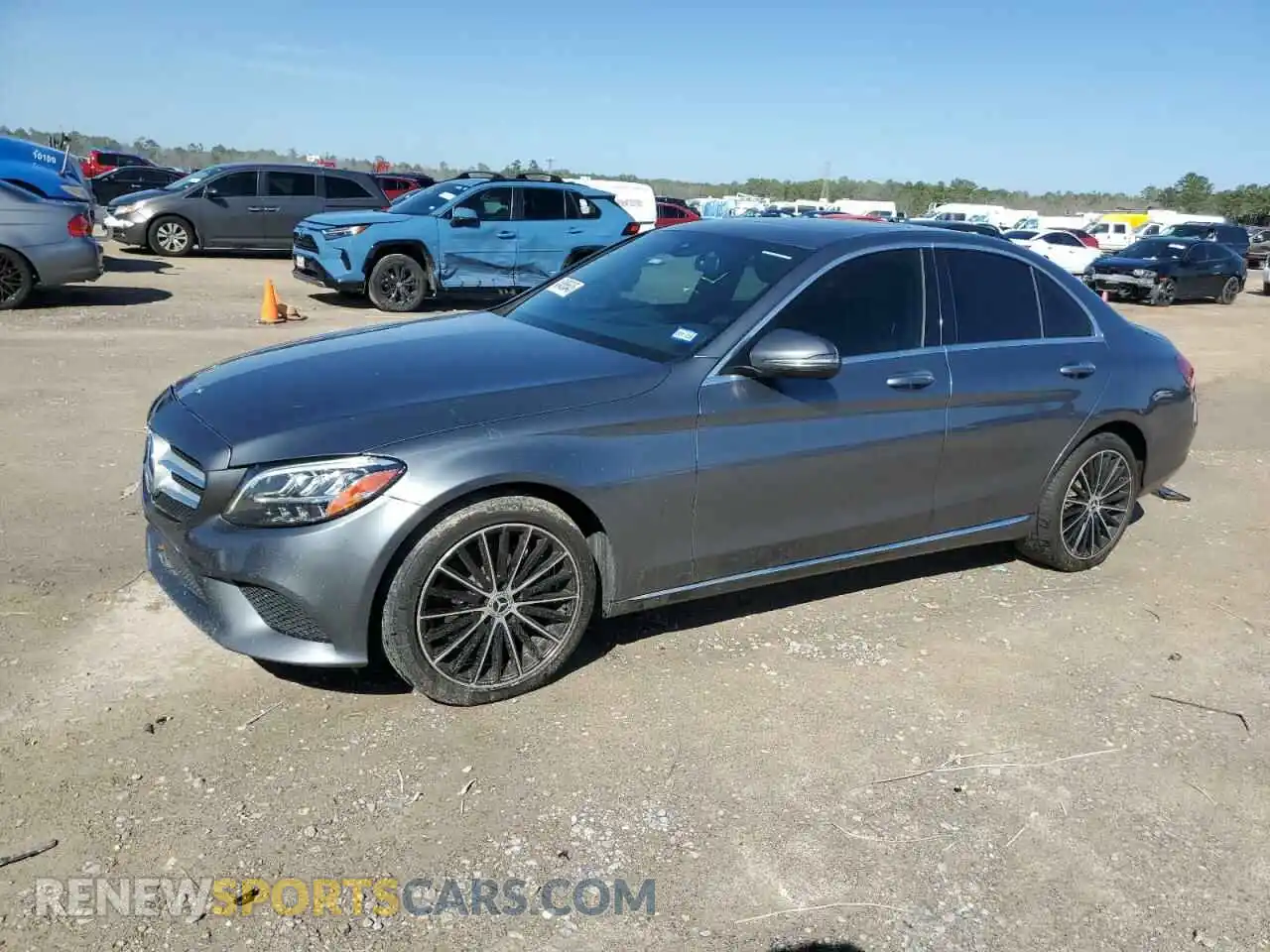 1 Photograph of a damaged car 55SWF8DB9KU301551 MERCEDES-BENZ C-CLASS 2019